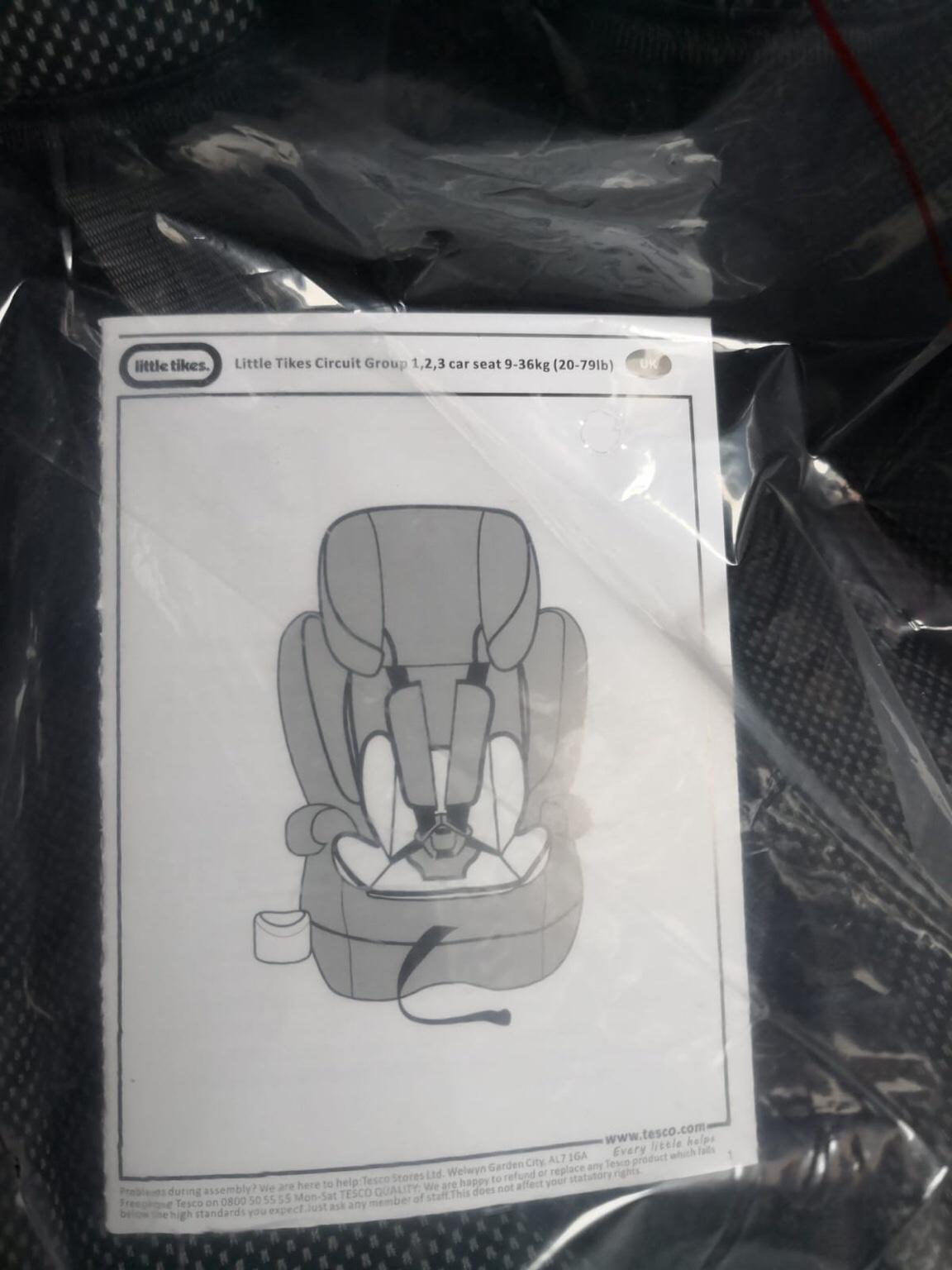 Little tikes circuit store car seat tesco