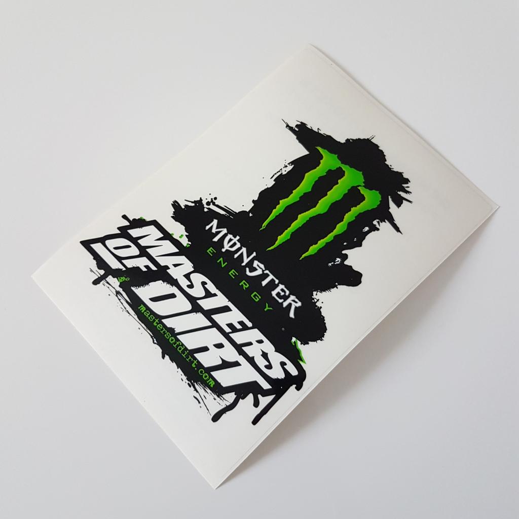 Monster Energy MASTERS OF DIRT Sticker in 2261 Angern für 2,50 € zum  Verkauf