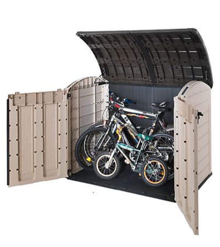 Keter Store It Out Ultra 2000L Plastic Lockable Garden And Bike Storage ...