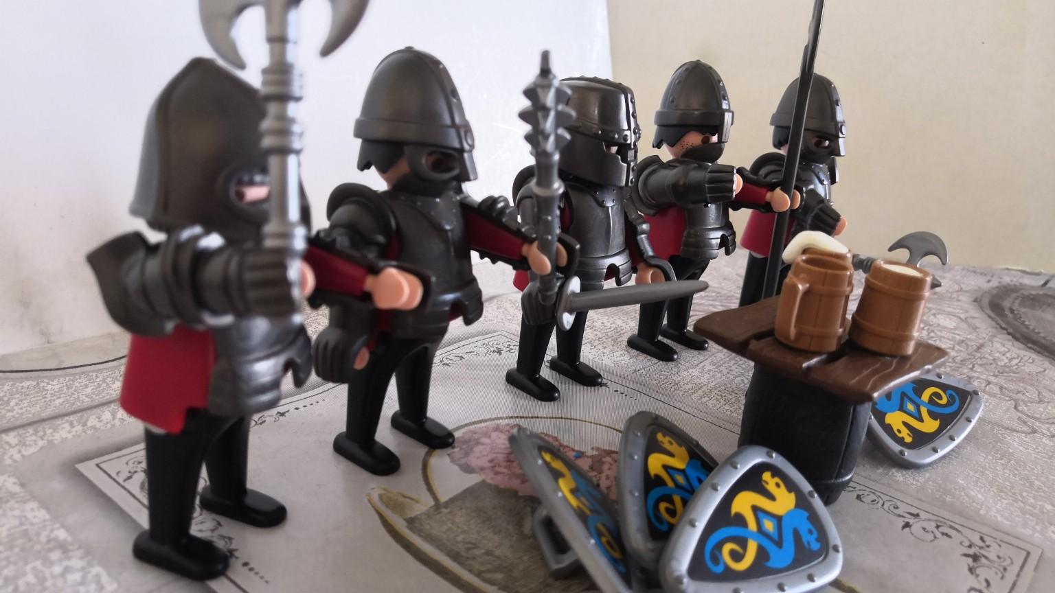 Playmobil Soldato Greco - Cavalieri Medievali - Condizioni TOP