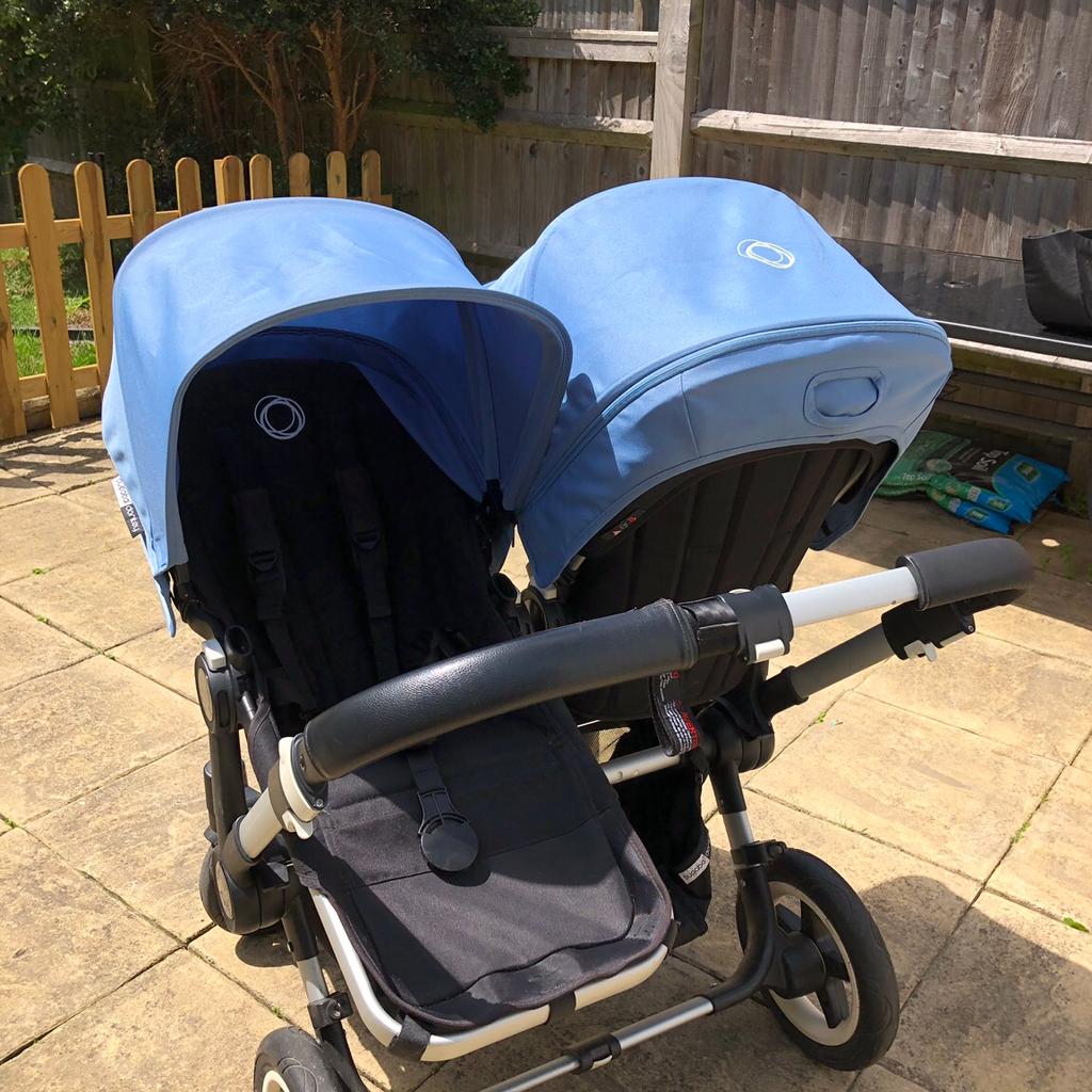 Bugaboo donkey ice blue sale