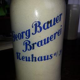 Brauerei Bauer, Neuhaus a/P.
Zustand siehe Bilder. 
Versand möglich (7,50€)