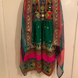 Brand new Afghani dress size medium