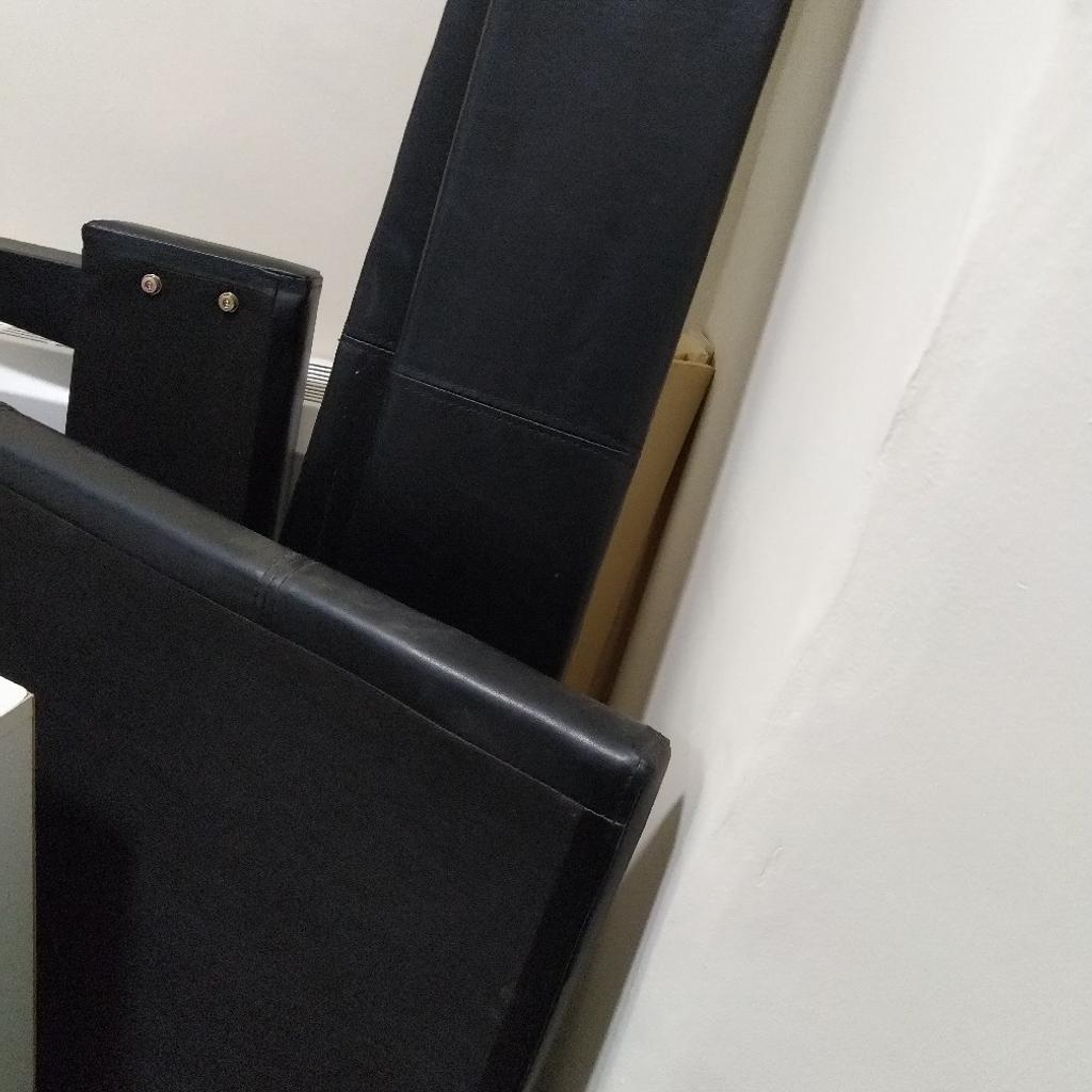 single leather bed frame in S9 Sheffield for £35.00 for sale Shpock
