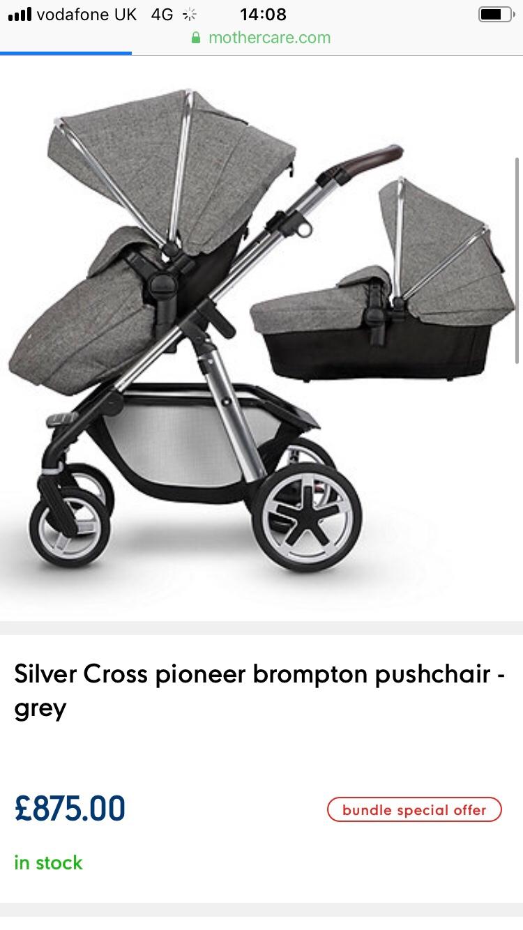 Pioneer brompton shop silver cross