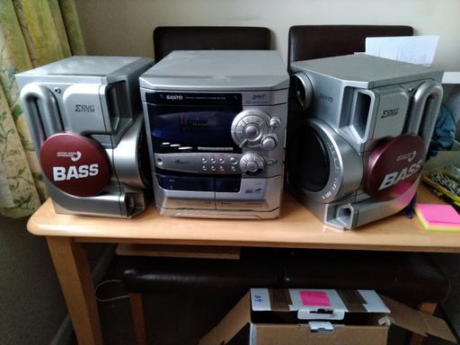 Buy & Sell Staffordshire Stoke-on-Trent - Photos for Sanyo DC-X140 HiFi Music System 70w Speakers 