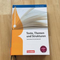 Deutschbuch für die Oberstufe
NRW
Gut erhalten, kaum benutzt 