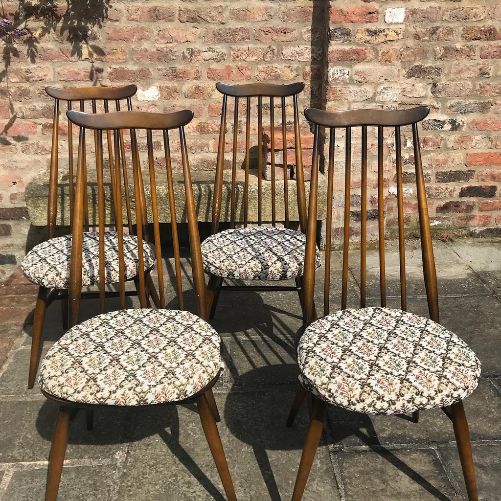 Ercol Goldsmith 4 Chairs w/ Seat Pads in LS24 Selby for £185.00 for