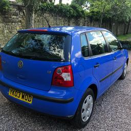 VOLKSWAGEN POLO 1.2 5 DOOR

IMMACULATE CONDITION INSIDE AND OUT

CAR DRIVES LOVELY

ALL PAPERWORK IS PRESENT

NO ISSUES AT ALL

IDEAL FIRST CAR

CAR HAS ONLY COVERED 89,000 MILES

ENGINE AND GEARBOX IS SOLID

WELL MAINTAINED

PX WELCOME

PLEASE CALL FOR MORE DETAILS ON

07488353872

£699 ONO