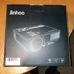 brand new. never been used.
2019 LATEST WIFI Projector] Jinhoo 3200Lumens Wireless Mini Projector 1080P Support 176 Inch Display Compatible with Smartphone, tablet, TV Stick, DVD Player, PS3/PS4 Game Player, USB, TF