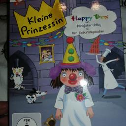 Verkaufe hier die DVD happy Box, der kleinen Prinzessin. DVD box mit vielen lustigen Folgen der kleinen Prinzessin. Versand möglich.