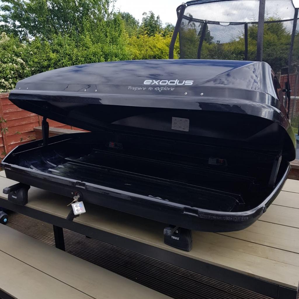 Exodus 420l roof box new arrivals