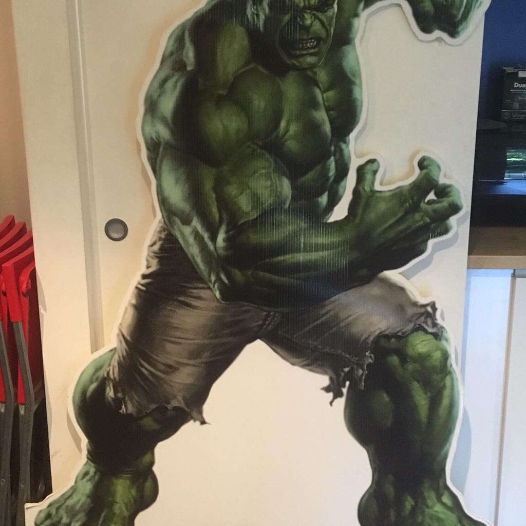 Hulk cardboard cutout in NW11 Camden for £15.00 for sale Shpock