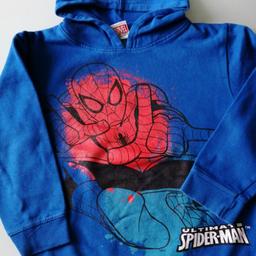 Ich biete hier einen blauen Kapuzenpullover an.
Spiderman

Es ist ein dicker Pullover.

zzgl. Versand