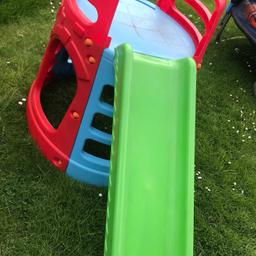 Climbing frame, slide,
Hiding spot underneath
Perfect condition just needs a hose down.
Dismantles easily.
Selling due to little one being too tall now & wanting new.