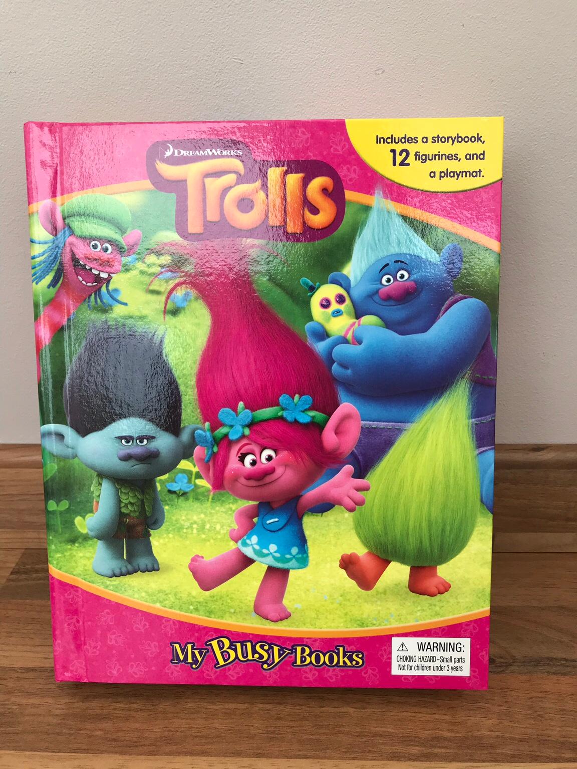 Dreamworks Trolls busy Book with characters in RM20 Thurrock for £2.00 ...