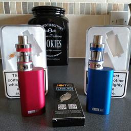 In like new condition £15 for the both of them. These are a good starter kit for those who want big clouds. Bought them a week ago so won't accept offers £15 only. 
