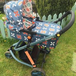 Good condition but has signs of wear and tear. Pram top and buggy changing bag rain cover collection only Barton Seagrave Nn156rz £50