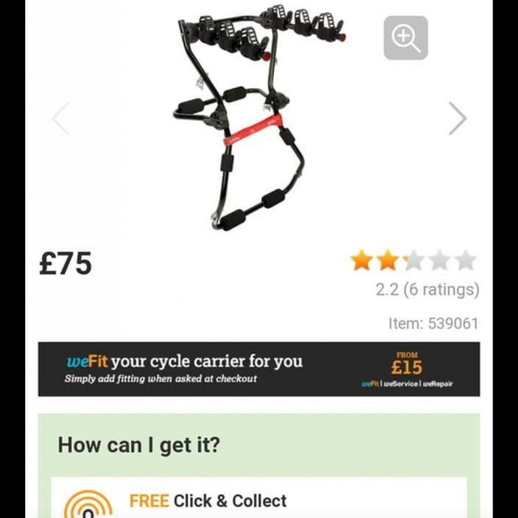 halfords 2 bike rack