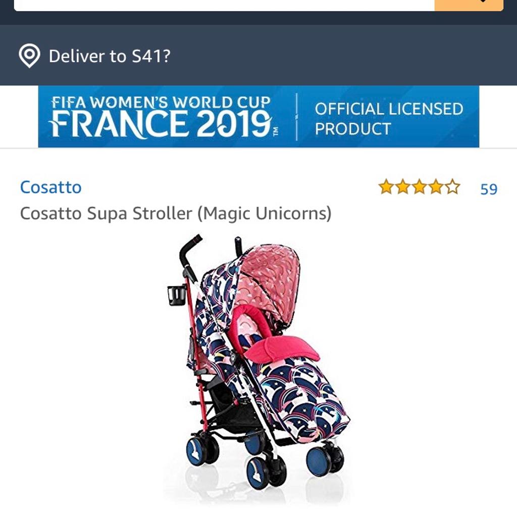 Cosatto magic shop unicorn stroller