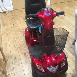 I am selling my grandmothers mobility scooter it is a 2016 Orion which was bought from lakes mobility for £2,800 but only has 3hours on it due to her not using it, works perfectly and has Lots of home comforts and luxury features like lights indicators arm rests and a reclining leather seat it is up of £800 but I am willing to be leanient with the price I can also have it delivered at a cost it is located in sedbergh Cumbria