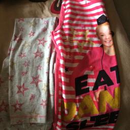 Lovely pj to small for my daughter want 2 pound for them