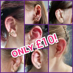 Piercing offer at Dynamic ink tattoo studio starting tomorrow till saturday helix and tragus piercings ONLY £10!! find me on facebook or send a message to book an appointment ( body piercings by laura )