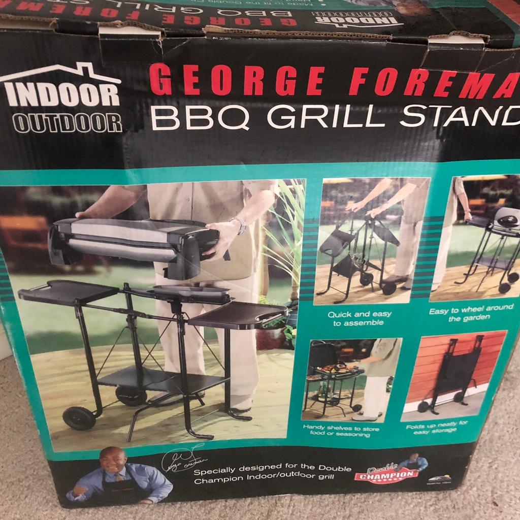 foreman electric BBQ GRILL with stand in WF10 Wakefield für 120