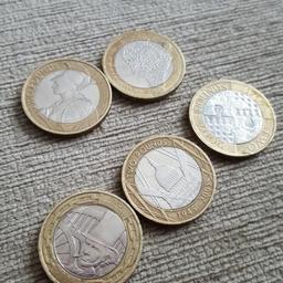 £2 coins