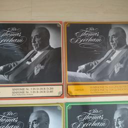 Sir Thomas Beecham LP's Sammlung. Ungespiellte lp's.
Preis fuer alle 6 Stk !!!