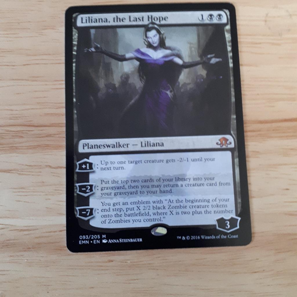 Liliana, the Last Hope (Proxy) in CA2 Carlisle for £3.75 for sale | Shpock