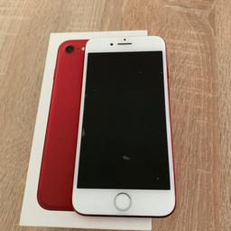 Ich verkaufe hier mein guterhaltenes iPhone 7 Red. Hat 128 GB, mit Ladekabel, Original Karton . Funktioniert einwandfrei , auf dem Display ist noch eine guterhaltene Folie drauf. Wird wegen Neuanschaffung verkauft. Preis ist VHB