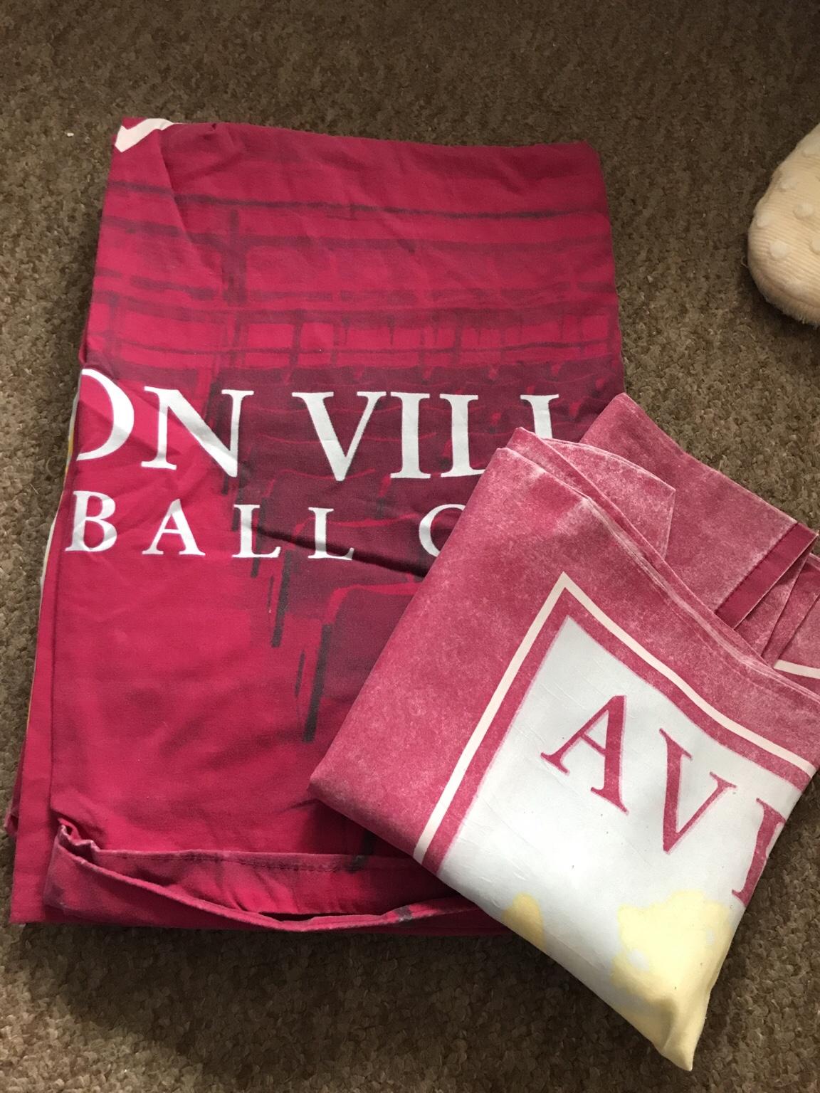 Aston Villa Single Duvet Set with Pillowcase in DY6 Dudley for £2.50