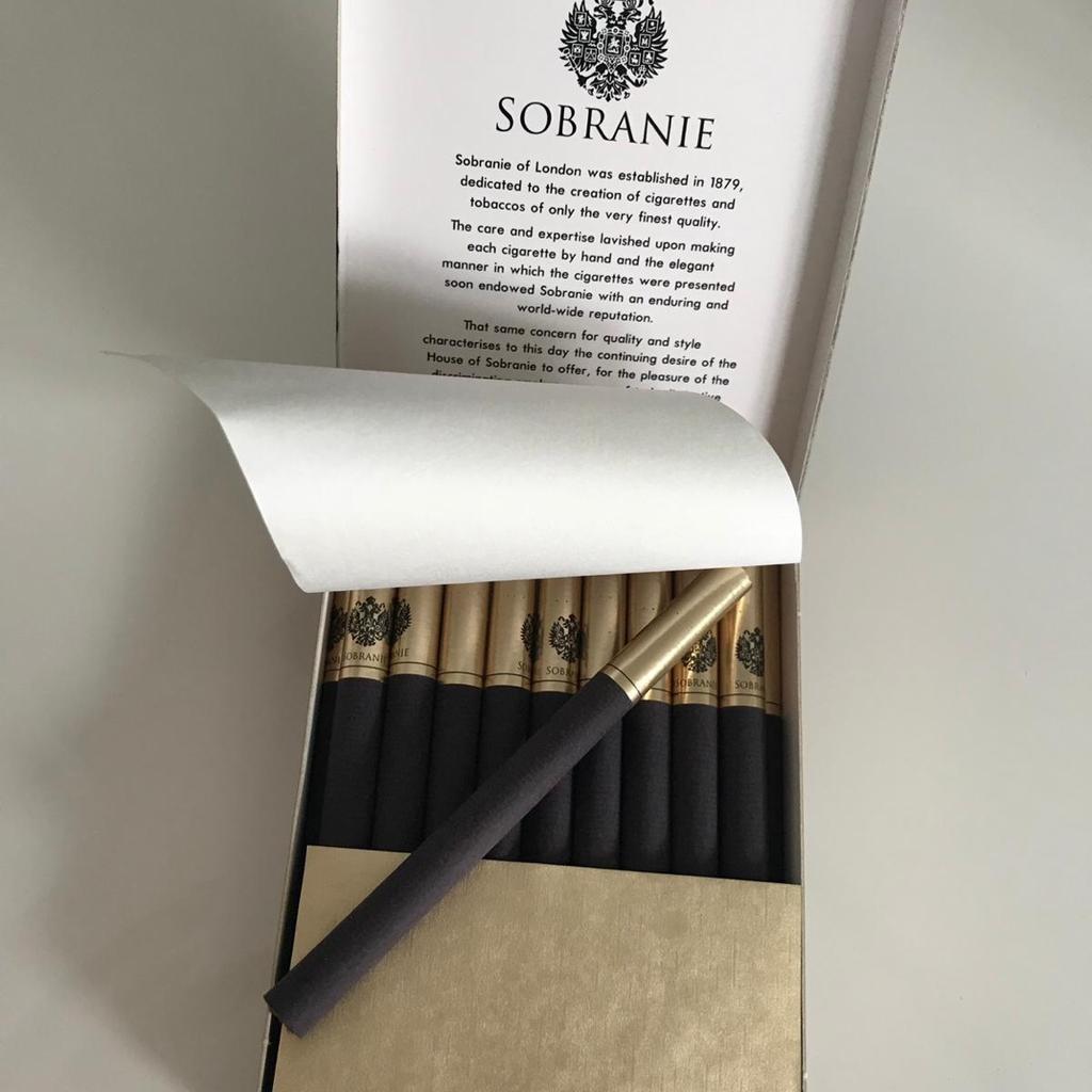 Sobranie Black Russian Stange 10X20 Zigaretten • Eur 100,00 – FBQA