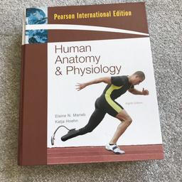 A very good condition (like new) have not been written in it, Human Anatomy & Physiology: (Hardback) Pearson International Edition by Elaine N. Marieb
Collection only from w5