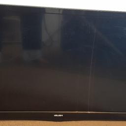 Bush black frame 28" tv with DVD build in, also wall bracket we left it attached so no need to spend extra for wall bracket. good condition no scratches working very well.
only thing i lost the remote control, you can buy universal remote from ebay around £4.99.
