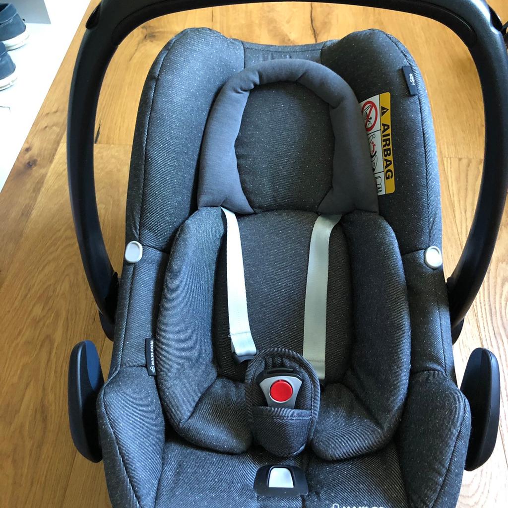 Maxi-Cosi Babyschale Rock i-Size Kindersitz Sparkling Grey grau