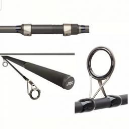 jrc contact carp rod 12ft 3lb with shakespeare cypry 40 fs reel pick up from Stoke-on-Trent