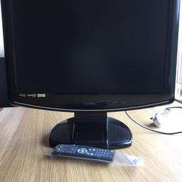 Logic HD ready digital LCD TV with inter grated DVD player and docking for iPod. Full working order.