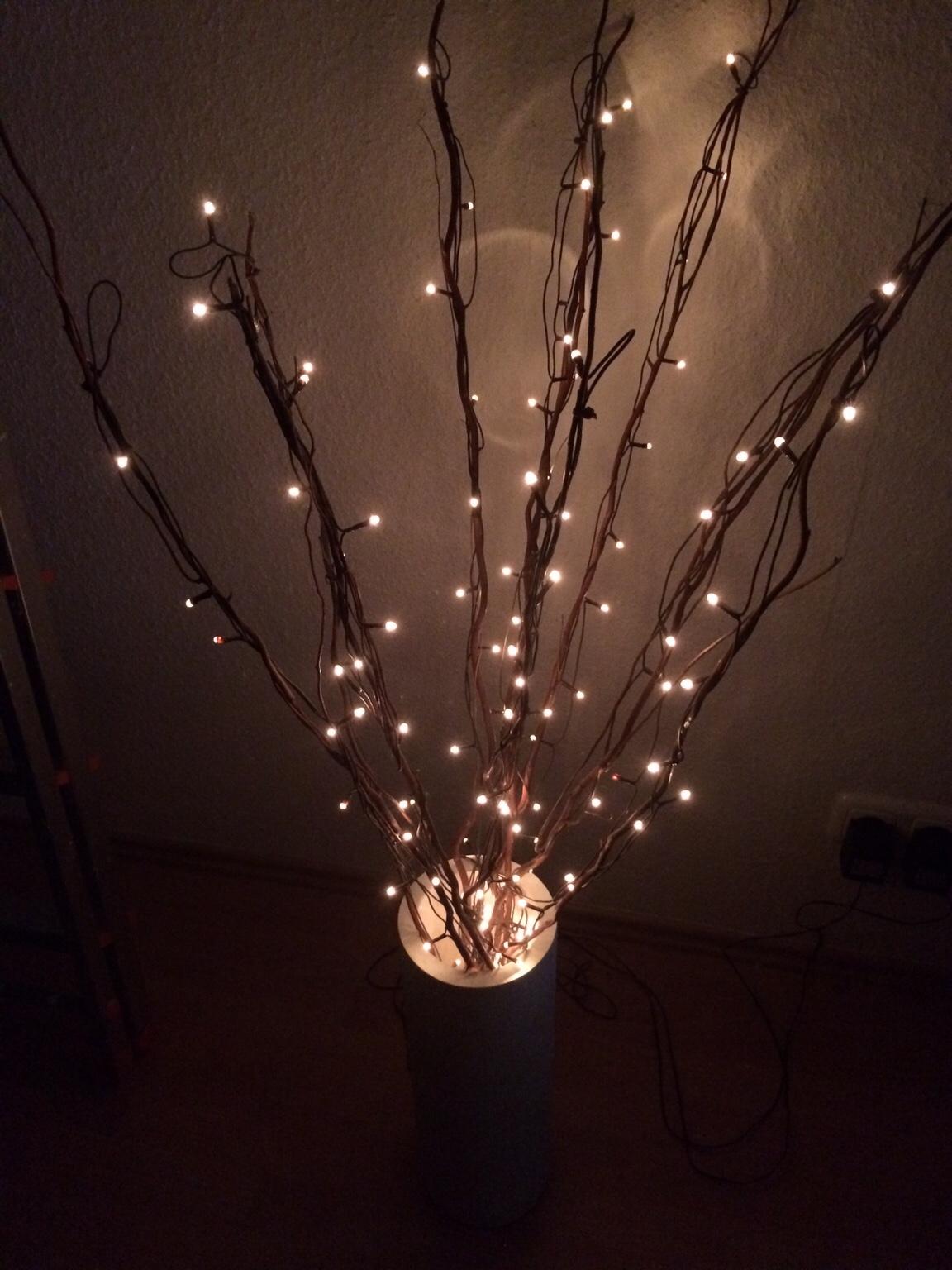 Bodenvase Karens Ikea Vase mit LED Deko in 44309 Dortmund für € 10,00