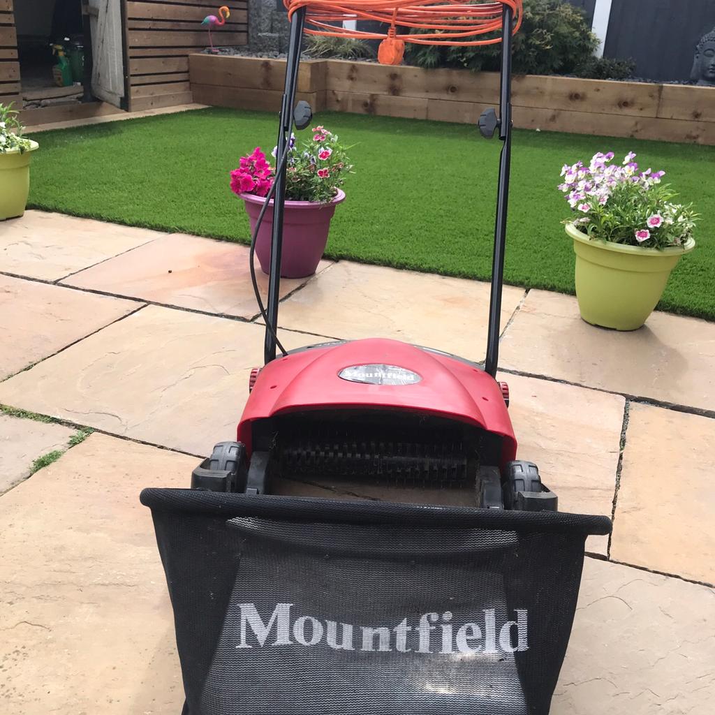 Mountfield re 300 store electric lawn rake