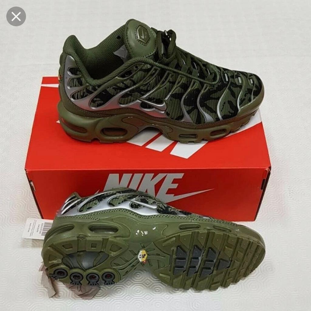 Men s Nike TNs Camo Green Size 9 BRAND NEW in SE12 London for 75.00 for sale Shpock