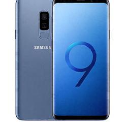 Like new condition.,no scratches front or back Samsung s9 plus 128gb midnight blue. Boxed with all accessories... includes Spigen hard shell case and official Samsung wireless charging stand.