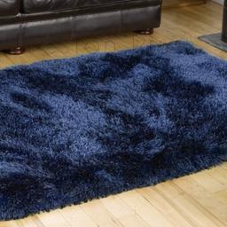 Beautiful indigo rug 120x170 cm. Great condition, only few months old. From smoke and pet free house. RRP £79.99