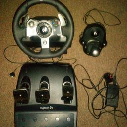 Logitech g920, wheel, pedals and shifter, barley used
150 ono