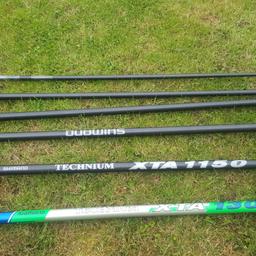 fishing pole for sale 13meters great pole no breaks or cracks comes with 4 tops 3 with elastic only selling as ive got a new one bargain