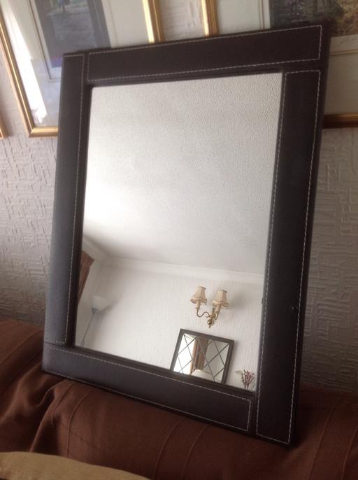 Buy & Sell Greater Manchester Rochdale - Photos for Leather Look Mirror