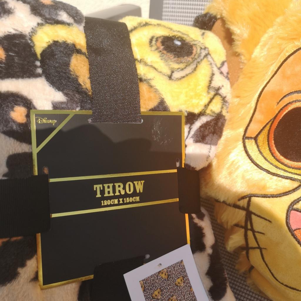 Disney König der Löwen Simba Kissen + Decke in 63579 Freigericht for €