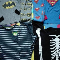 Verkauft werden zweiteiler Pyjama
Größe: 98/104, 98
Marke: H&M, Superman, Batman, C&A
Preis pro Set: 4,00€

Neuwertiger Zustand
Paketpreise möglich
Versand kostet 4,00€