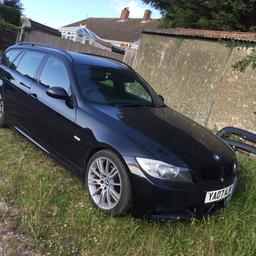 🔥🔥For Sale🔥🔥

2007 BMW M Sport Touring
155k 
M.o.t till 29th November 
320 diesel
V5 present
One key
Have a spare wheel 
LED interior Bulbs, Black front grilles

Since owning the car i have had replaced: 

Dual mass flywheel, clutch, water pump, front discs and pads and heater motor

Genuine reason for sale

This car has never let me down and dont let the mileage put you off this car has been so reliable for me.

Bad bits: 

Cracked windscreen but at the top of the windscreen so would pass an M.